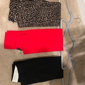 J crew factory Winnie pants bundle of 3